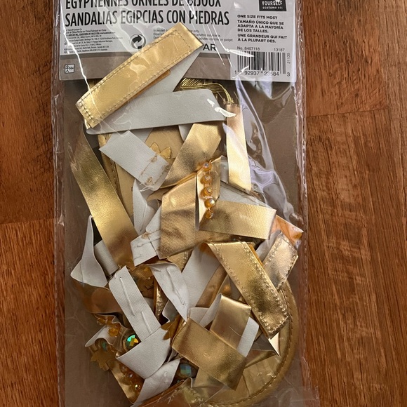 Egyptian jeweled sandals - Picture 2 of 2